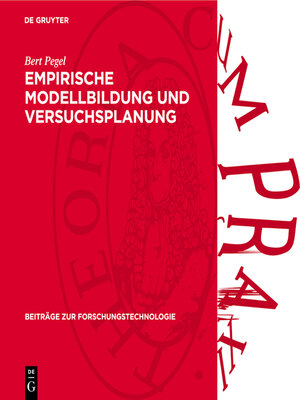 cover image of Empirische Modellbildung und Versuchsplanung